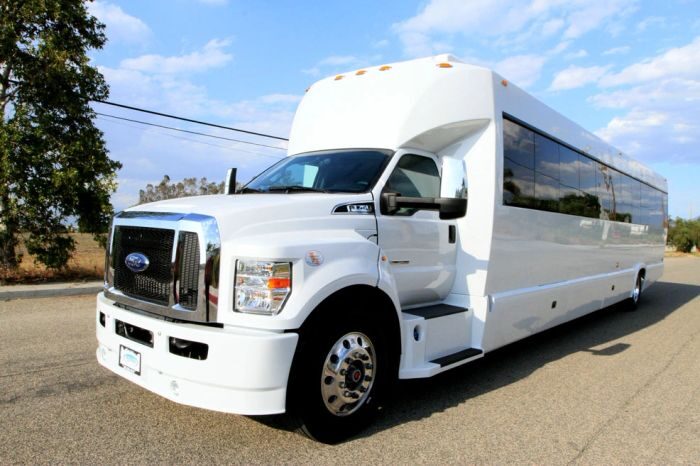 White party bus – Greenwood Village limo service