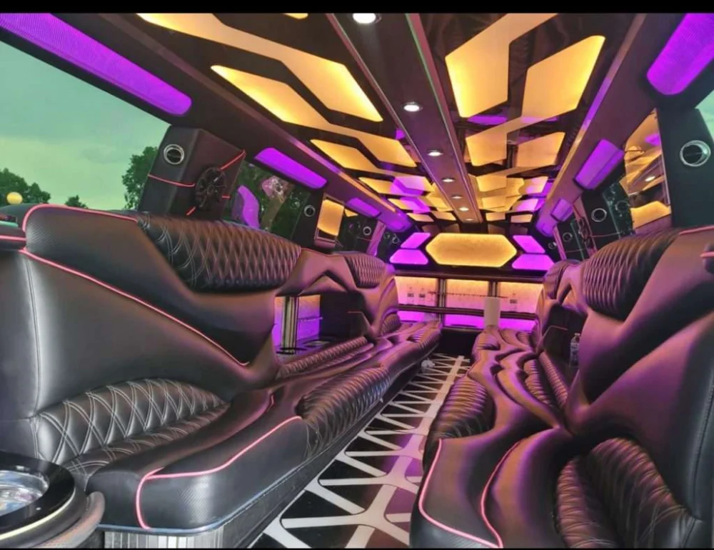 Greenwood Village white Cadillac Escalade stretch limo