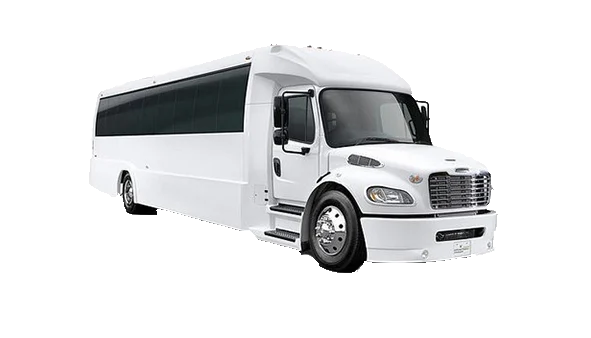 Greenwood Village 40 passenger party bus exterior